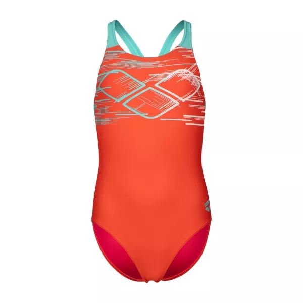 Дитячий купальник Arena PASTIME SWIMSUIT V BACK
