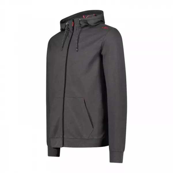 Чоловічий реглан CMP JACKET FIX HOOD STRETCH BRUSHE