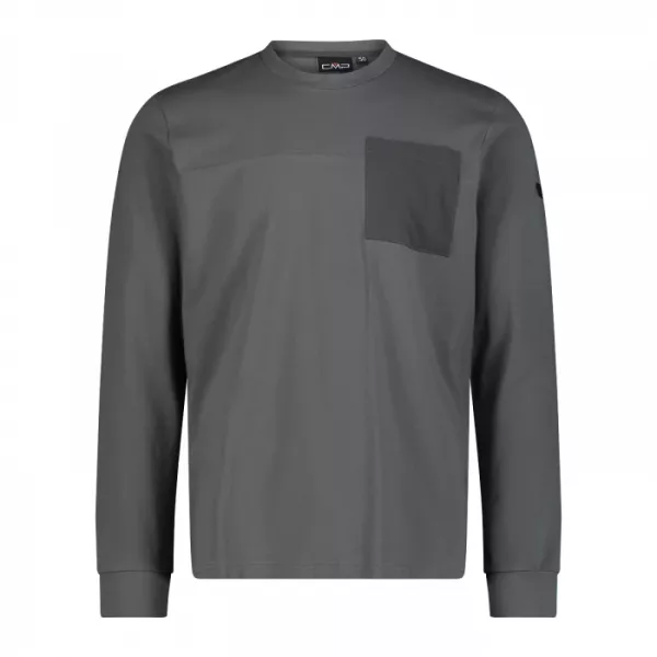 Чоловіча футболка з довгим рукавом CMP T-SHIRT STRETCH JERSEY
