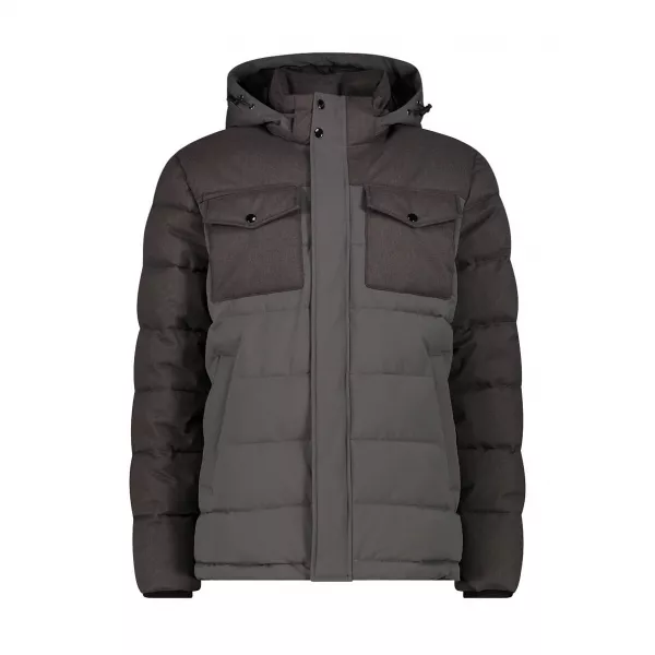 Чоловіча куртка CMP JACKET ZIP HOOD MELANGE