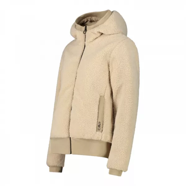 Жіноча куртка CMP JACKET FIX HOOD TEDDY FUR