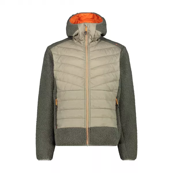 Чоловіча куртка CMP JACKET HYBRID FIX HOOD GRID PO