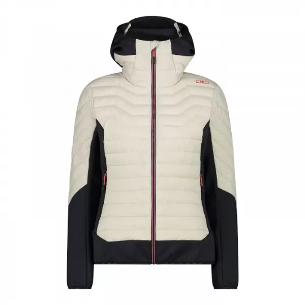 Жіноча куртка CMP JACKET HYBRID FIX HOOD NYLON