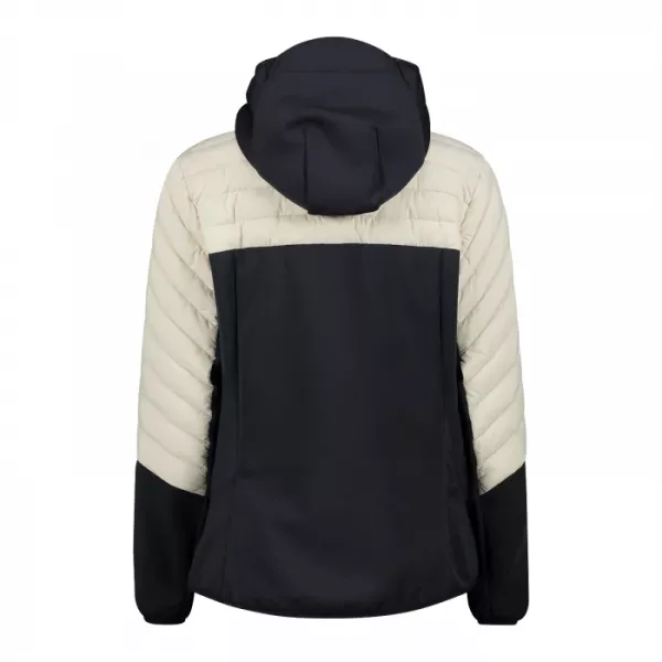 Жіноча куртка CMP JACKET HYBRID FIX HOOD NYLON