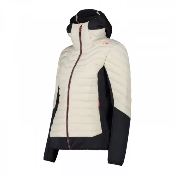 Жіноча куртка CMP JACKET HYBRID FIX HOOD NYLON