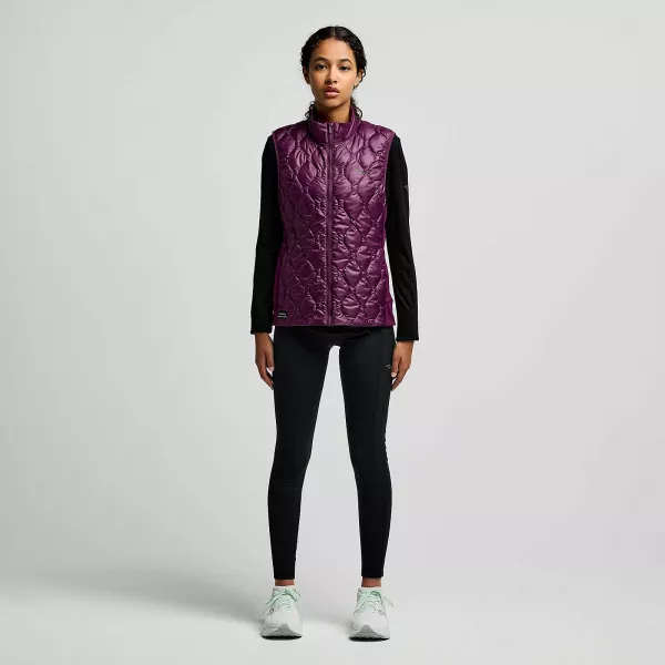Жіночі жилет Saucony HURRICANE INSULATED VEST
