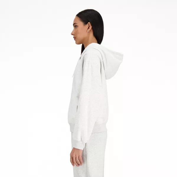 Жіноче худі New Balance ESSENTIALS FLEECE FZ
